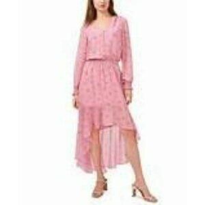 1. State Asymmetrical Long sleeves Floral Dress Womens. Size Small. NWT $119